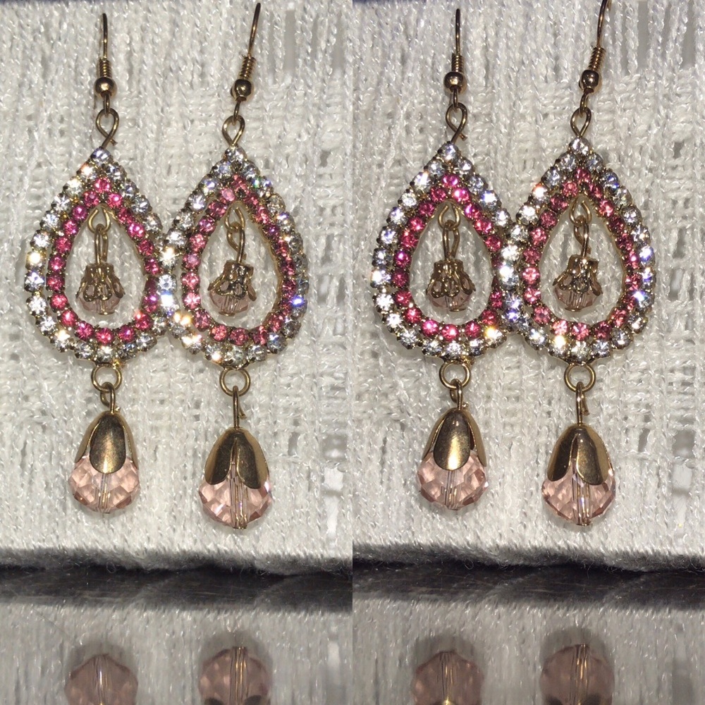 Tear drop earrings
